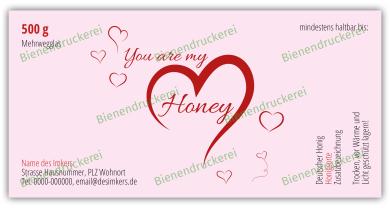Honigglas Etikett Motiv 370 