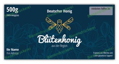 Honigglas Etikett Motiv 213 
