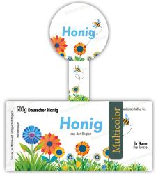 Motiv 337 Siegeletikett - Multicolor 