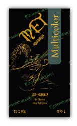 Met-Etikett 0595 - Multicolor 