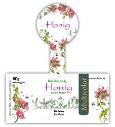 Motiv 020 Siegeletikett - Multicolor 