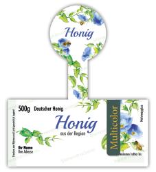 Motiv 024 Siegeletikett - Multicolor 