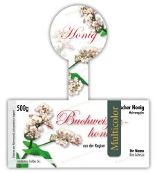 Motiv 120 Siegeletikett - Multicolor 