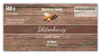 Honigglas Etikett Motiv 270 