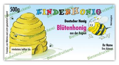 Honigglas Etikett Motiv 026 