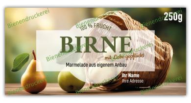 Marmelade Etikett Motiv 850 