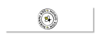 Gewährverschluss 2530 weiß + Siegel Imkerin 