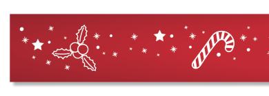 Gewährverschluss 260 rot Sternenglanz 