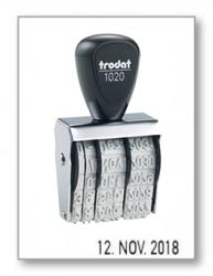 Bänder-Datumsstempel 0901 