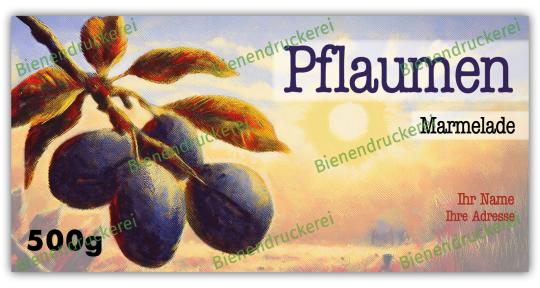 Marmelade Etikett Motiv 891 