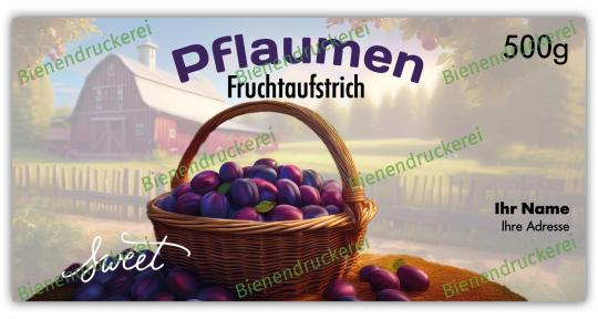 Marmelade Etikett Motiv 892 