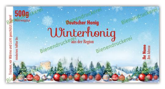 Honigglas Etikett Motiv 336 