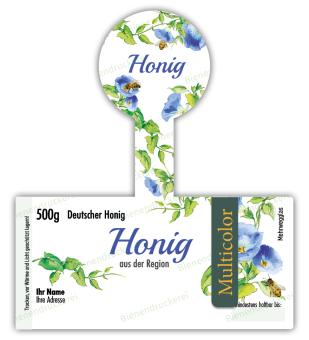 Motiv 024 Siegeletikett - Multicolor 