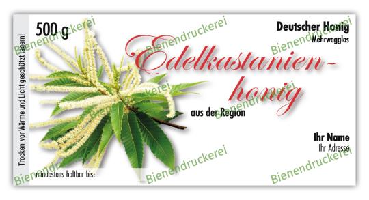 Honigglas Etikett Motiv 121 