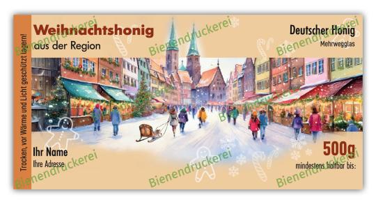 Honigglas Etikett Motiv 335 