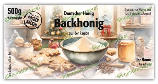 Honigglas Etikett Motiv 339 