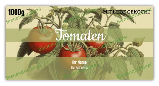 Gemüse Etikett Motiv 710 