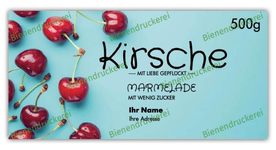 Marmelade Etikett Motiv 820 