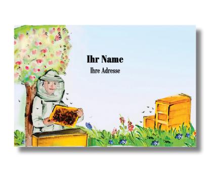 Imker Visitenkarten 0911 