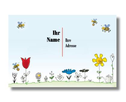 Imker Visitenkarten 0914 