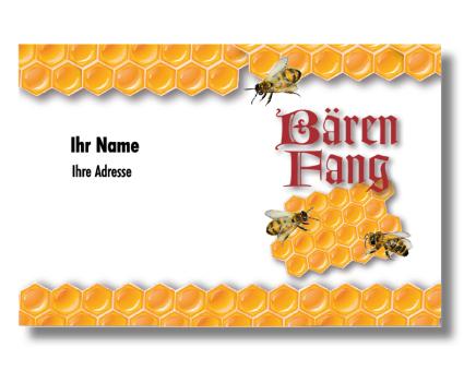 Imker Visitenkarten 0932 